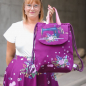 Preview: Eigenproduktion Sewing Love von Graustufen-Stoffe auf Baumwolljersey